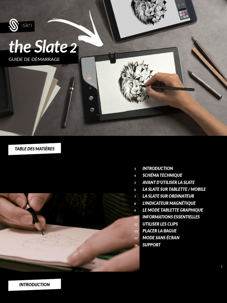 Guide de démarrage pour Slate 2 | PDF | iPad | iPhone