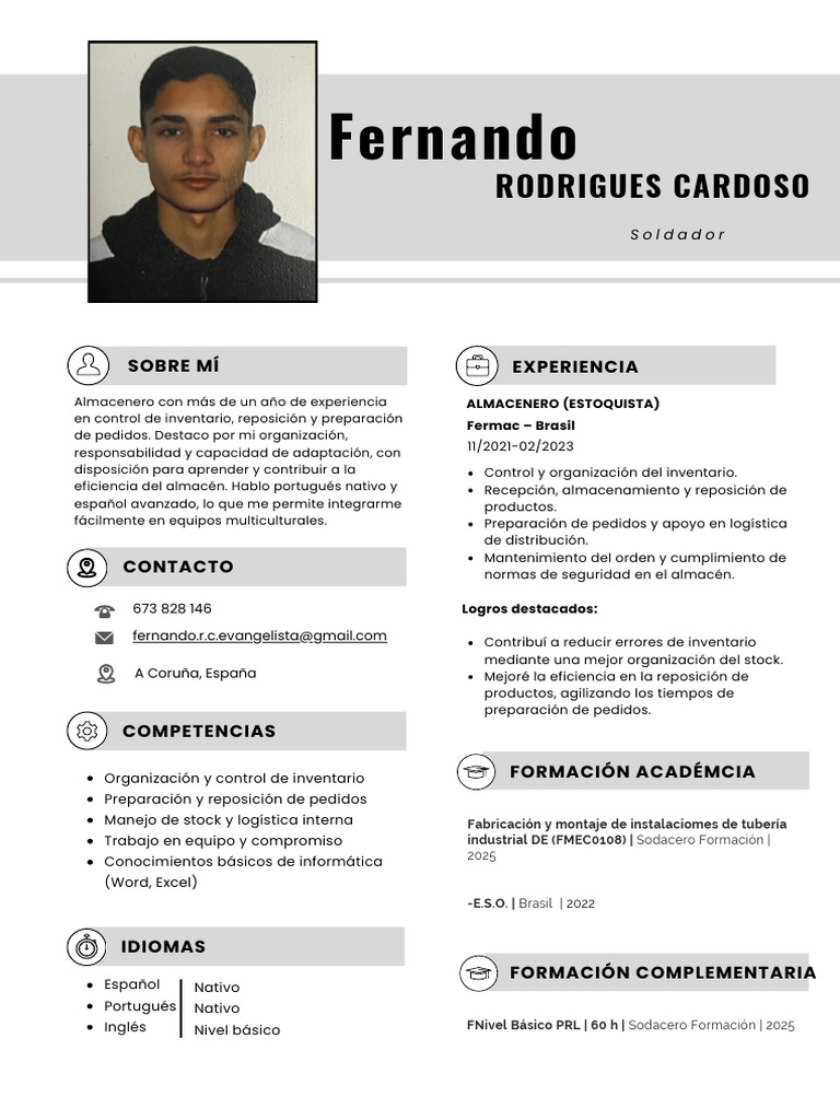 CV Fernando Rodrigues | PDF