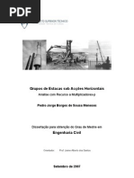 Grupos de Estacas sob Acções Horizontais
