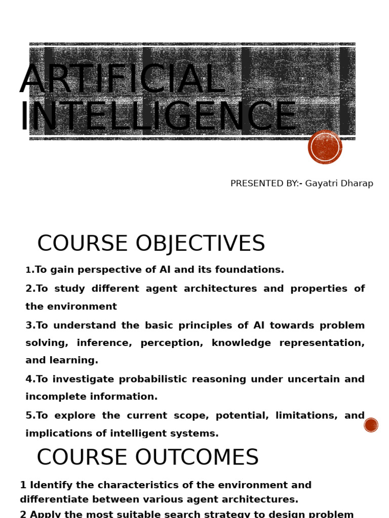 Foundations of Artificial Intelligence | PDF | Artificial Intelligence ...