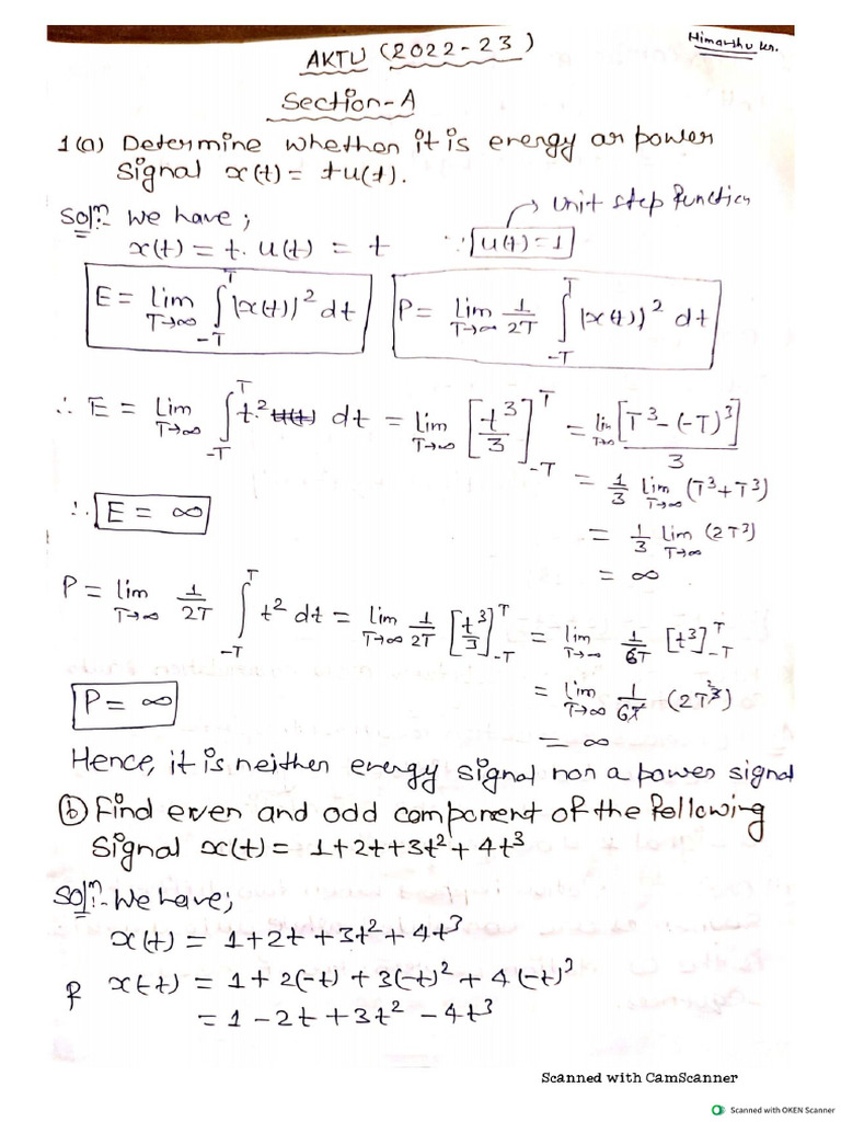 Solution PYQ 2022-23 | PDF