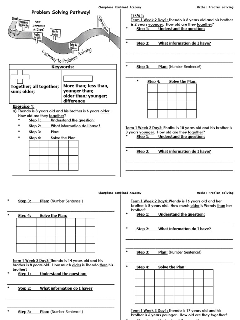 Maths Problem Solving for Ages | PDF
