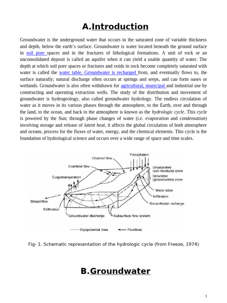 Understanding Groundwater and Aquifers | PDF | Groundwater | Aquifer
