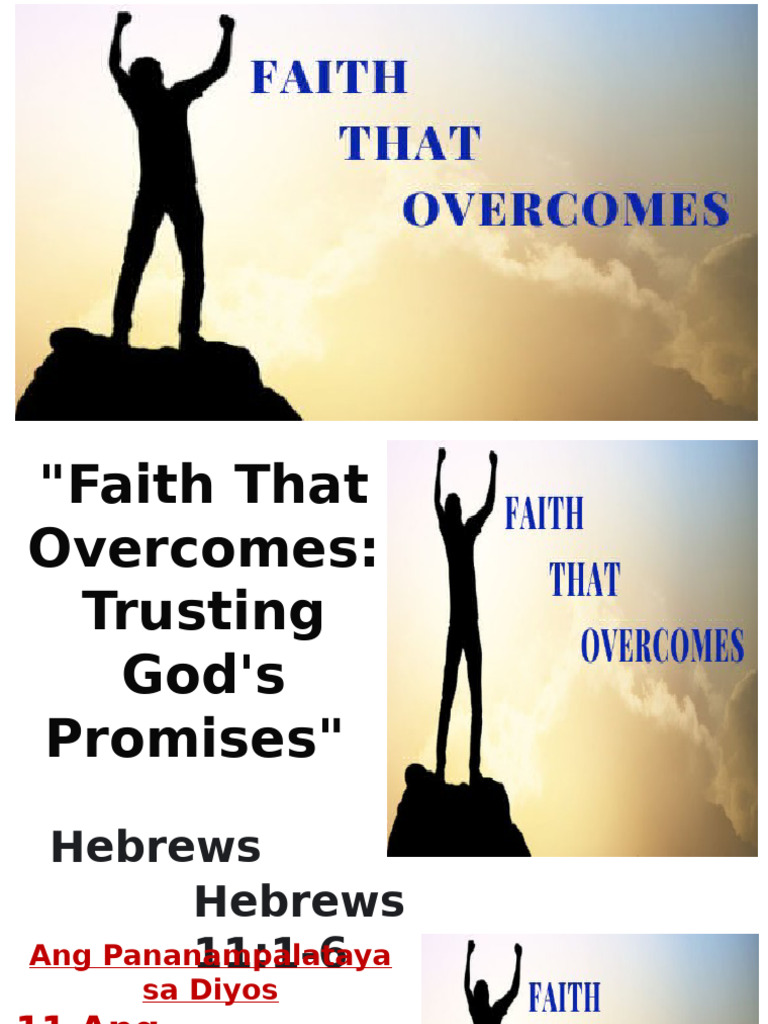 Faith That Overcomes... | PDF