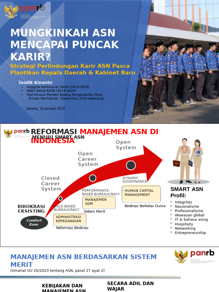 Strategi Karir ASN Pasca Pilkada | PDF