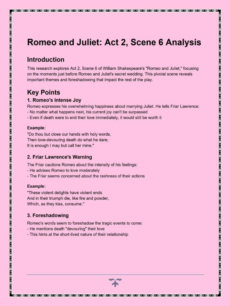 Act 2 Scene 6 Resource | PDF