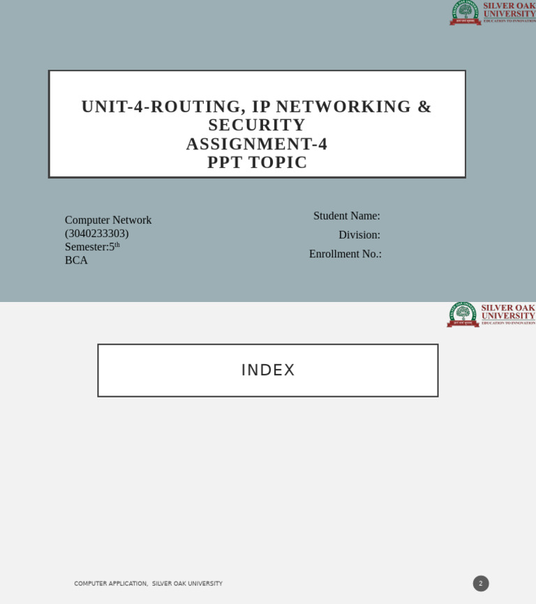 Routing and IP Networking Assignment | PDF