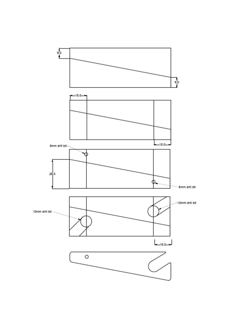5mm and 10mm Drill Bit Specifications | PDF