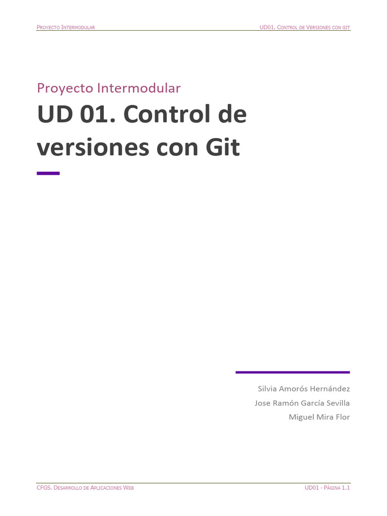 Control de Versiones Con GIT | PDF | Control de versiones | Archivo de ...