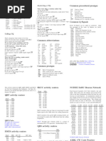 Ham Radio CW Prosigns Cheat Sheet | PDF | Broadcast Engineering | Radio ...