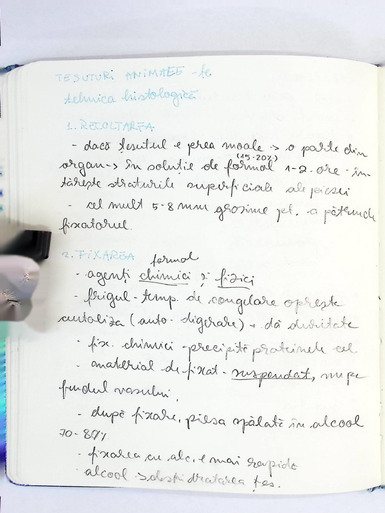 Notite 10a Tehn Histologica | PDF
