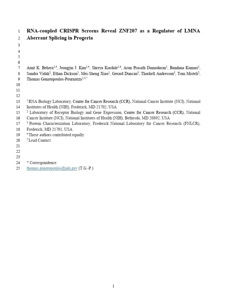 2025 04 25 648738v1 Full | PDF | Alternative Splicing | Rna Splicing