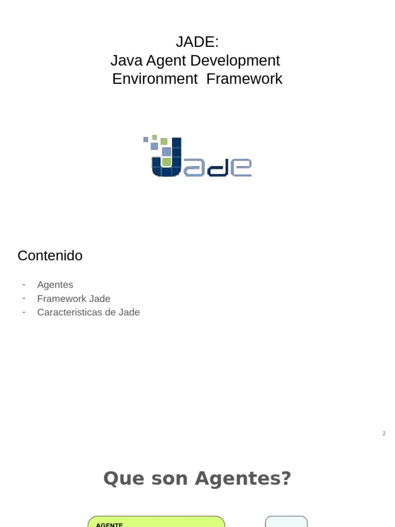 Introducción a JADE y Agentes de Software | PDF | Desarrollo de ...
