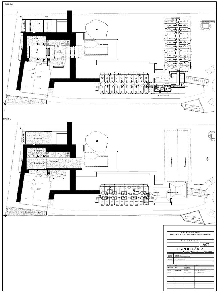 SS-R1-R2 Plan R+1 R+2 - A0 | PDF