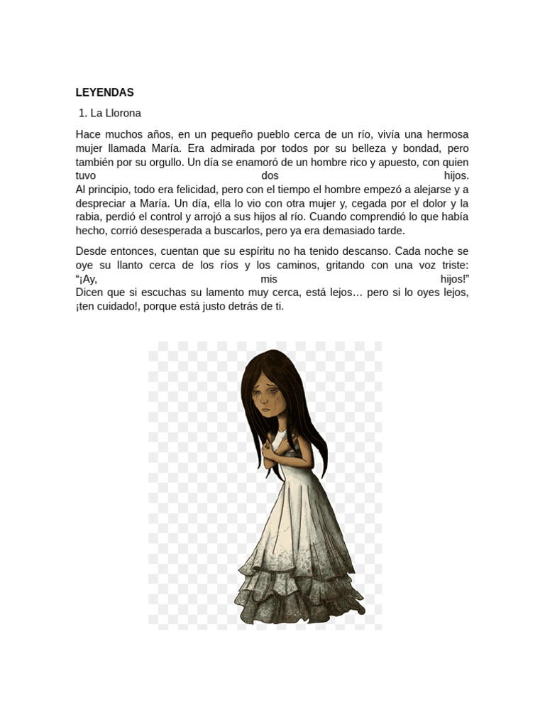 Leyendas populares para imprimir en PDF | PDF