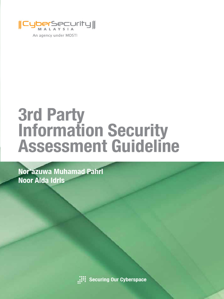 3rd Party Information Security Guide | PDF | Information Security ...