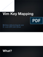 Vim Key Mapping