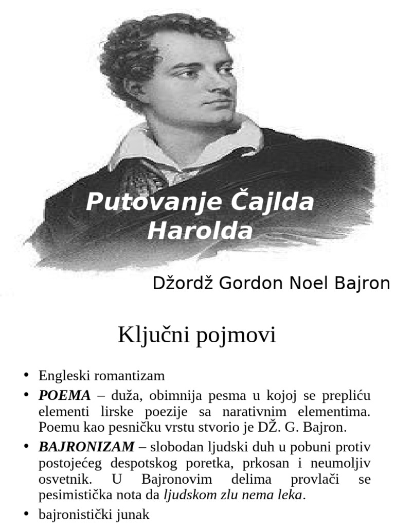 Putovanje C48dajlda Harolda | PDF
