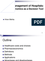 P-Economics in Hospital
