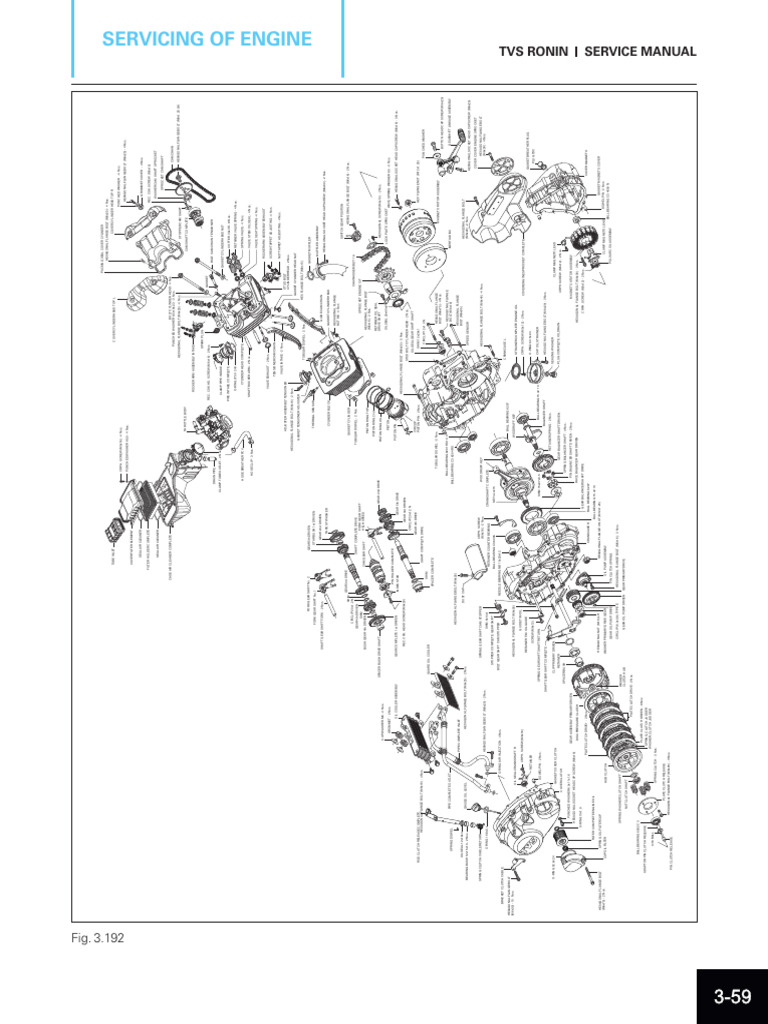 TVS Ronin Engine Parts Catalogue | PDF | Gear | Machines