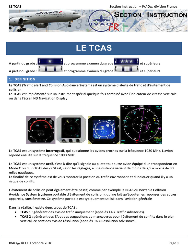 Le TCAS | PDF