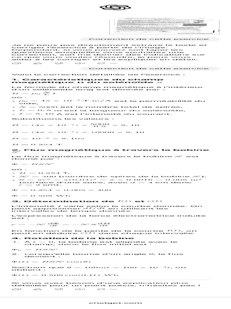 Correction Exercice Demande | PDF