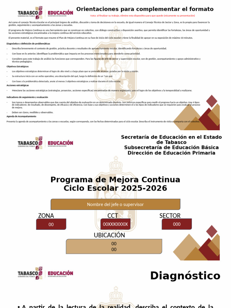 Programa Mejora Continua Setab | PDF | Educación primaria | Aprendizaje
