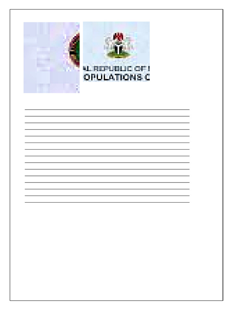 NPC Birth Certificate Clean Blank | PDF