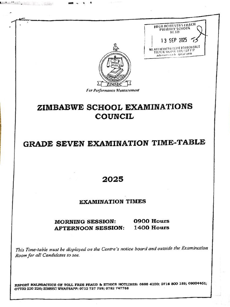 Zimsec | PDF