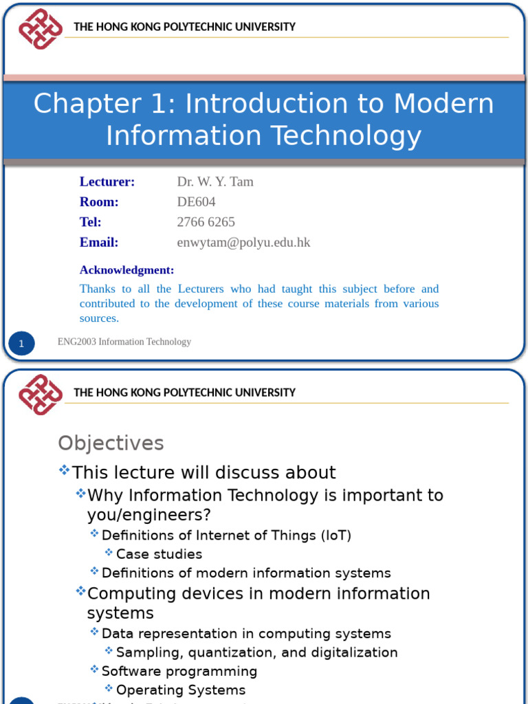 Introduction to Modern IT Concepts | PDF | Byte | Sampling (Signal ...