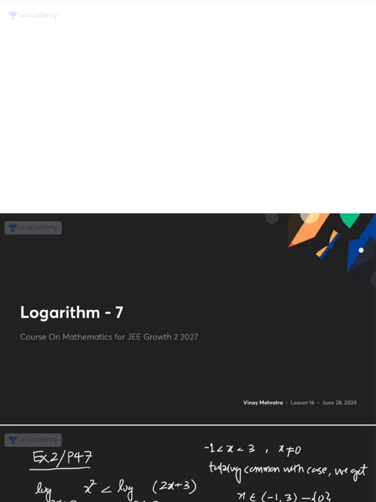 Logarithm 7 With Anno | PDF