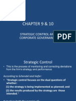 Strategic Control and Corporate Governance
