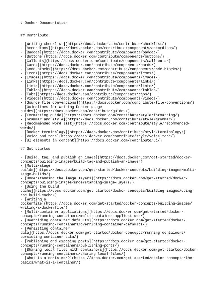 Docker Contribution and Usage Guide | PDF | Postgre Sql | Computer Science