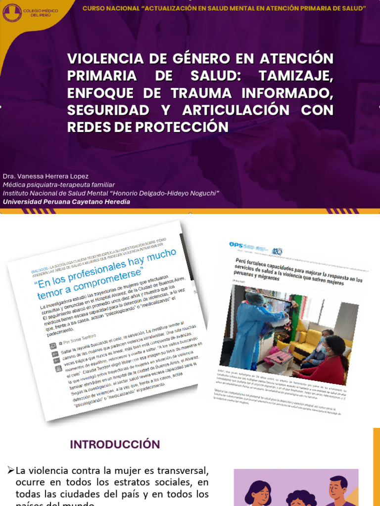 Violencia de Género en Atención Primaria | PDF | Abuso infantil ...