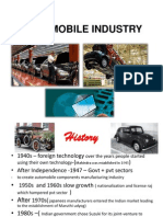 AUTOMOBILE INDUSTRY TECHNOLOGY EVOLUTION