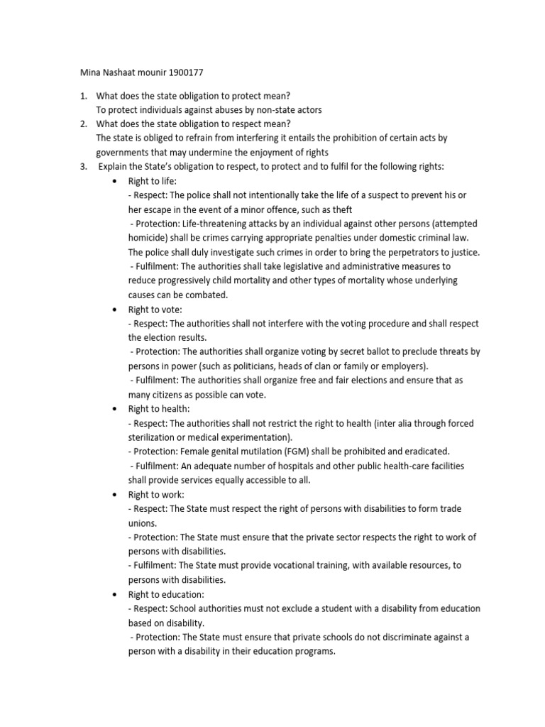 Assignment 2 Human Rights (1900177) | PDF | Crimes | Crime & Violence