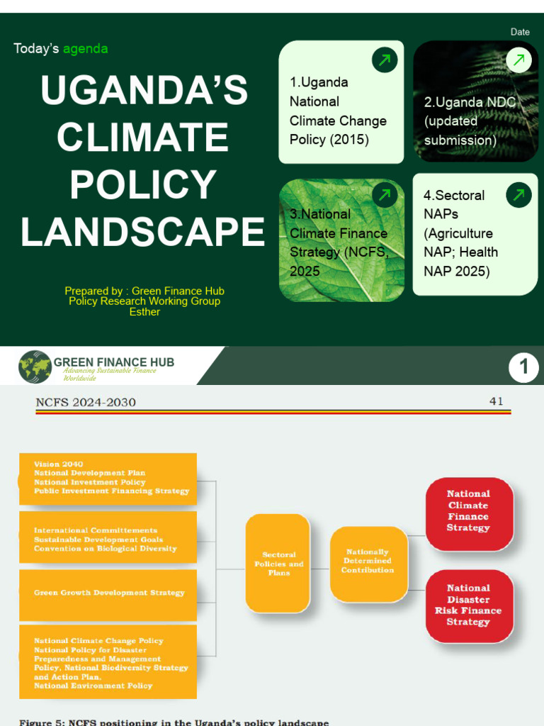 Uganda's National Climate Policy Overview | PDF | Sustainability ...