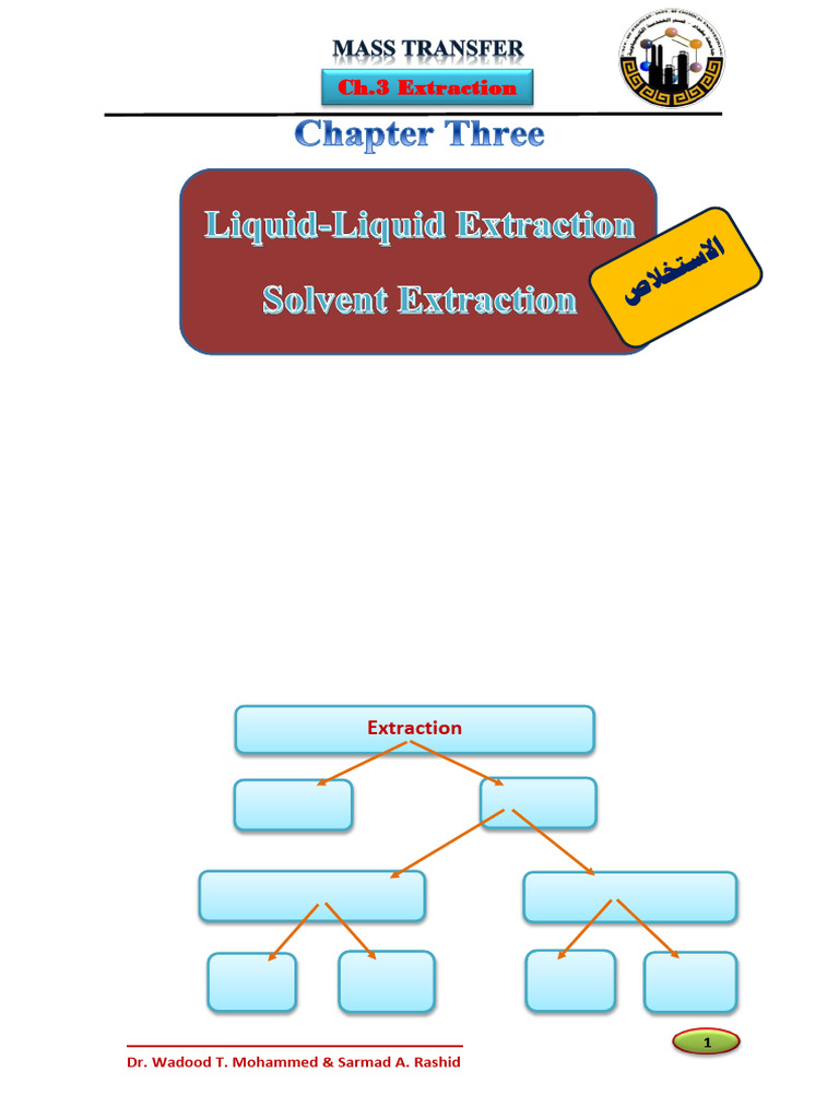 Extraction | PDF | Phase (Matter) | Chemistry