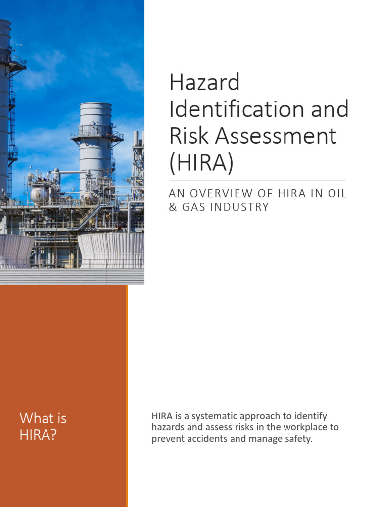 Hazard Identification And Risk Assessment Hira Pdf