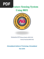 Temprature Sensing System