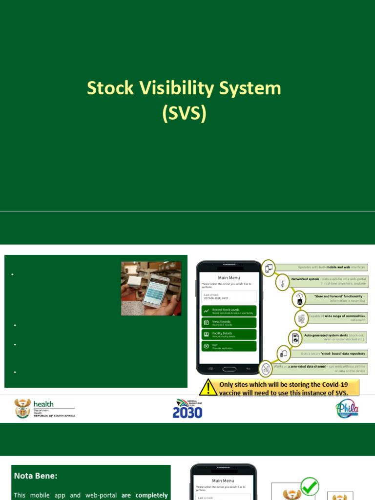 Stock Visibility System for Covid-19 Vaccines | PDF | Mobile App ...