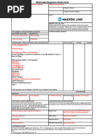 IMDG Code Dangerous Goods Declaration | PDF | Cargo | Dangerous Goods