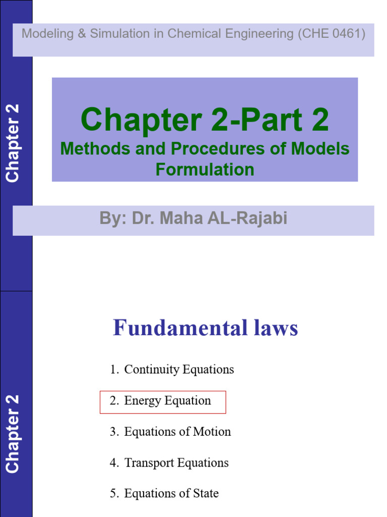Chapter 2-Part 2 | PDF | Chemical Equilibrium | Chemical Kinetics