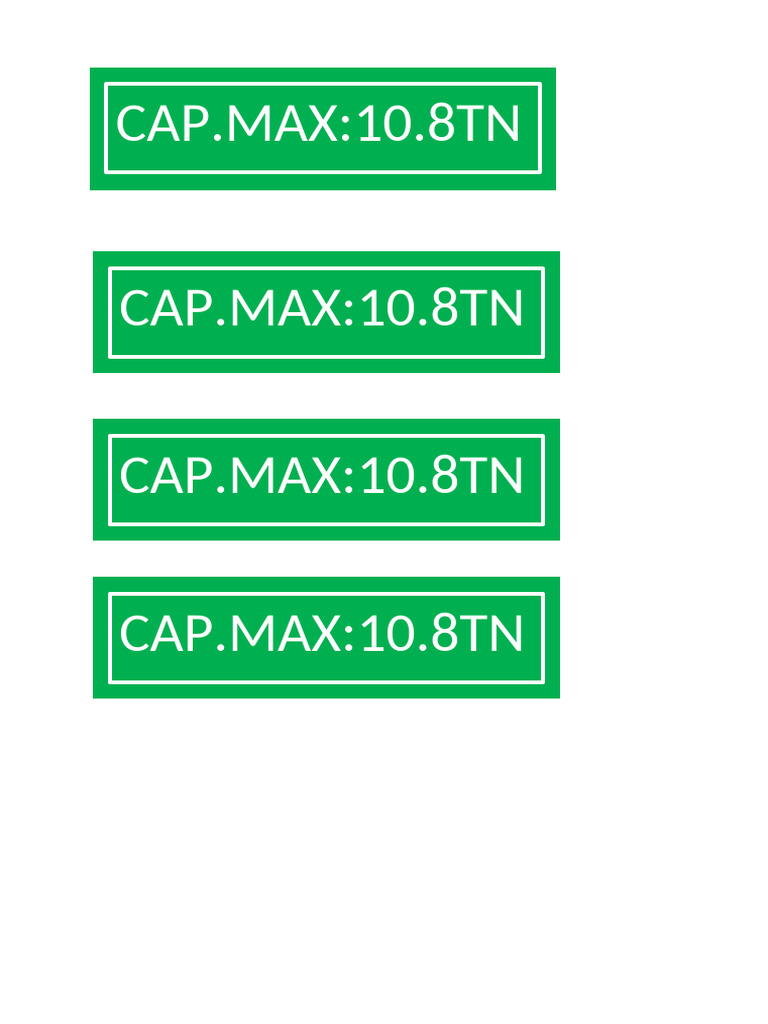 Capacidad Max. | PDF