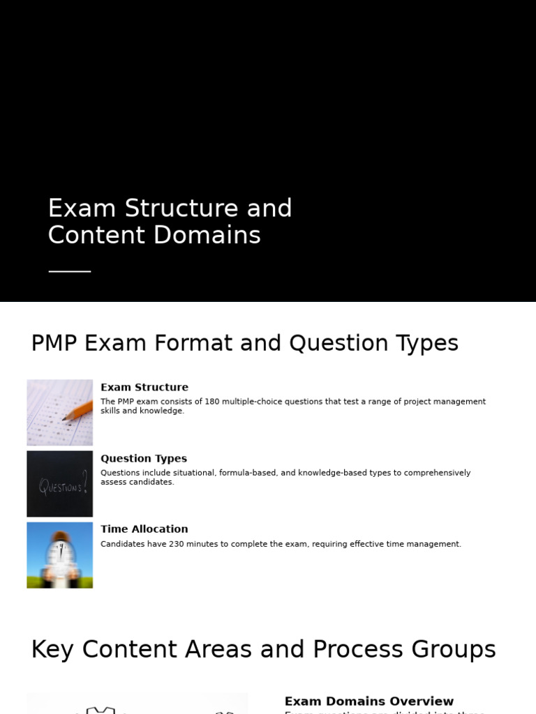 PMP Exam Structure and Content Overview | PDF | Agile Software ...