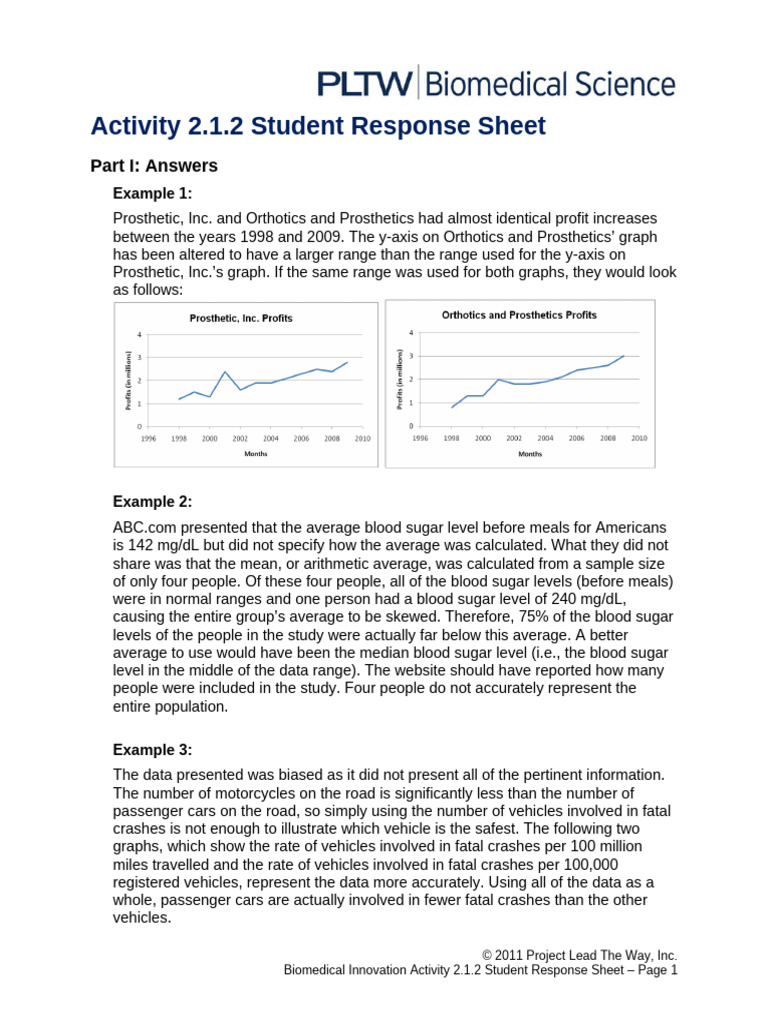 Activity 2.1.2 Response Sheet Answers | PDF | Arithmetic Mean | Mode ...