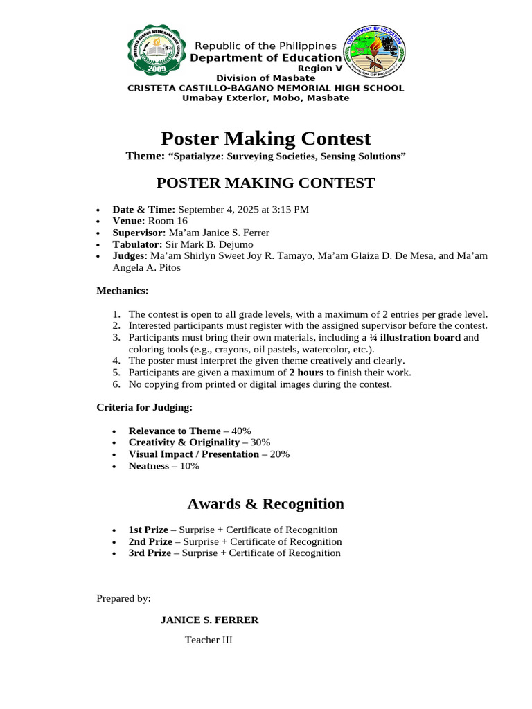 Poster Making | PDF