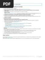 Shaw Direct Receiver Return Instructions | PDF