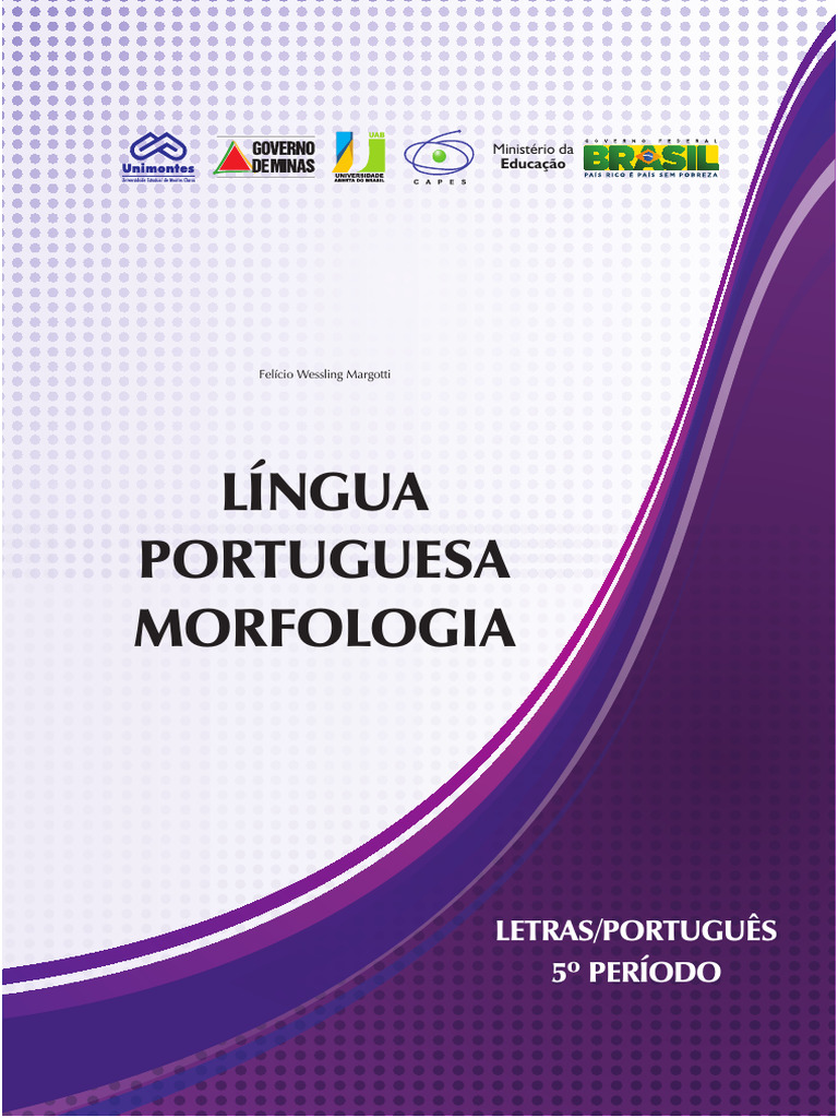 Morfologia da Língua Portuguesa: Guia Completo | PDF | Palavra ...