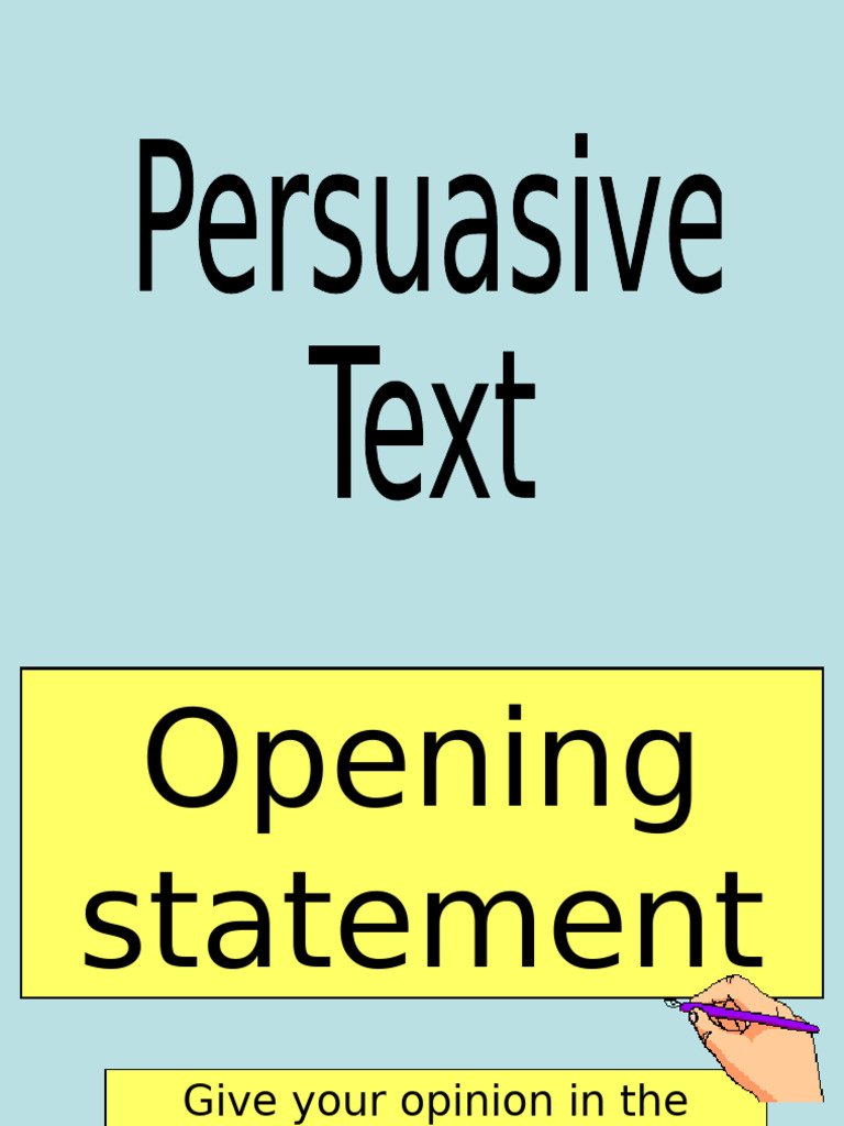 Persuasive Writing Techniques Guide | PDF